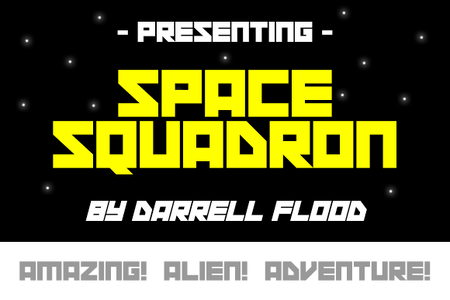 Space Squadron font